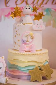 Image result for Unicorn 1st Birthday Cake