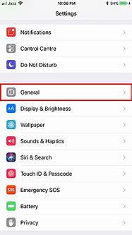 Image result for iPhone 8 Plus Settings Screen