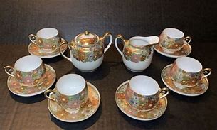 Image result for Japanese Tea Set 60s