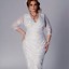 Image result for White Plus Size Formal Gowns