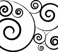 Image result for Swirl Clip Art Black and White Drawing