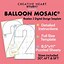 Image result for Number 4 Balloon Mosaic Template Free