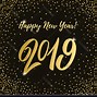 Image result for Happy New Year 2019 Black