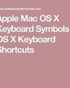 Image result for Apple Mac Keyboard Symbols