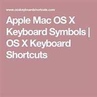 Image result for Mac Computer Keyboard Symbols