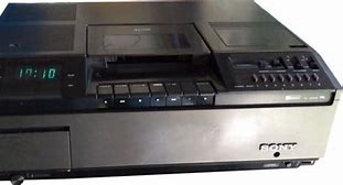 Image result for Sony Betamax VCR