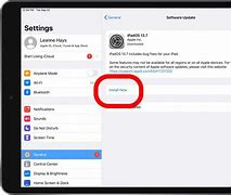 Image result for iPad Update Popup