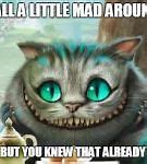 Image result for Cheshire Cat Meme