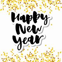 Image result for Happy New Year Lettering Design with White Background