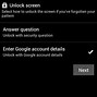 Image result for Forgot Android Unlock Pattern