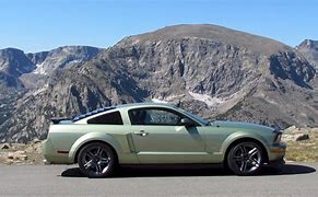 Image result for legendary lime mustang