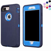 Image result for iPhone 7 with a Blue Cover
