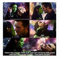 Image result for Star-Lord and Gamora Memes