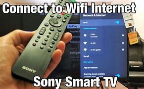 Image result for Sony Tv Wifi Setup