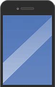 Image result for iPhone Blue Front View