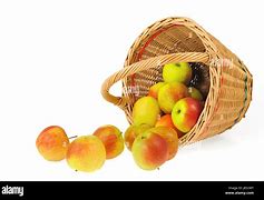 Image result for Small Apple Basket Isolated