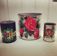 Image result for Decorating Tin Cans