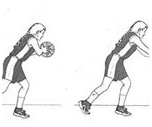 Image result for Bounce Pass Netball