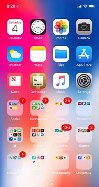 Image result for Phone Screen iPhone X Layout