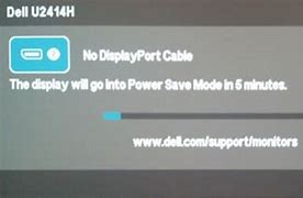 Image result for Dell Monitor No VGA Cable Error