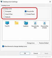 Image result for Remove Desktop Icons Windows 1.0