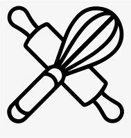 Image result for Baking ClipArt Black and White