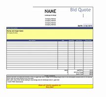 Image result for Business Quote Templates Free Printable