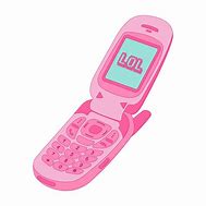 Image result for Pink Flip Phone 2000s