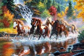 Image result for Horse in Forest Wallpaper
