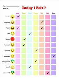 Image result for Mood Tracker Printable Free 30-Day