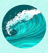 Image result for Circular Wave Drawing