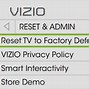 Image result for How to Reset Vizio TV