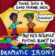 Image result for Dramatic Irony Cartoons