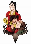 Image result for Belle and Gaston Kiss