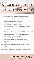 Image result for Mental Health Writing Prompts