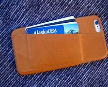 Image result for Black Leather iPhone Wallet Case