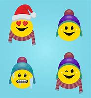Image result for Winter Emoji Face 3D