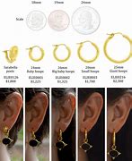 Image result for 3Mm vs 5 mm Earing Stud Baby