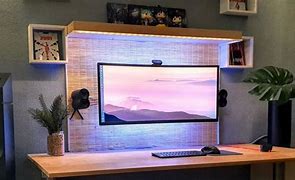 Image result for Wall TV Set Up