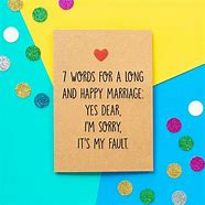 Image result for Humorous Wedding Cards