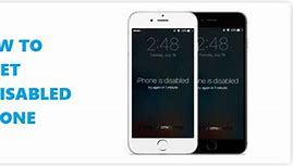 Image result for How to Fix a Disabled iPhone 6
