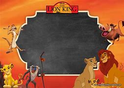 Image result for Lion King Birthday Invitations