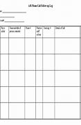 Image result for Free Printable Phone Log