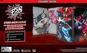 Image result for Persona 5 Strikers Steelbook