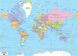 Image result for Actual Size of Countries in Map