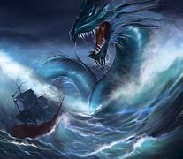 Image result for Mythical Sea Creatures Leviathan