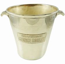 Image result for Vintage Grape Leaf Base Silver Champagne Bucket