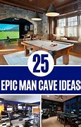 Image result for Man Cave TV Setup