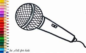 Image result for Easy to Draw Microphone