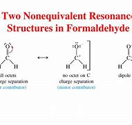 Image result for Formaldehyde Resonance Structures